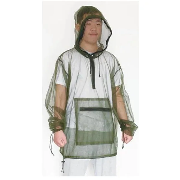 
Зеленая куртка от комаров 