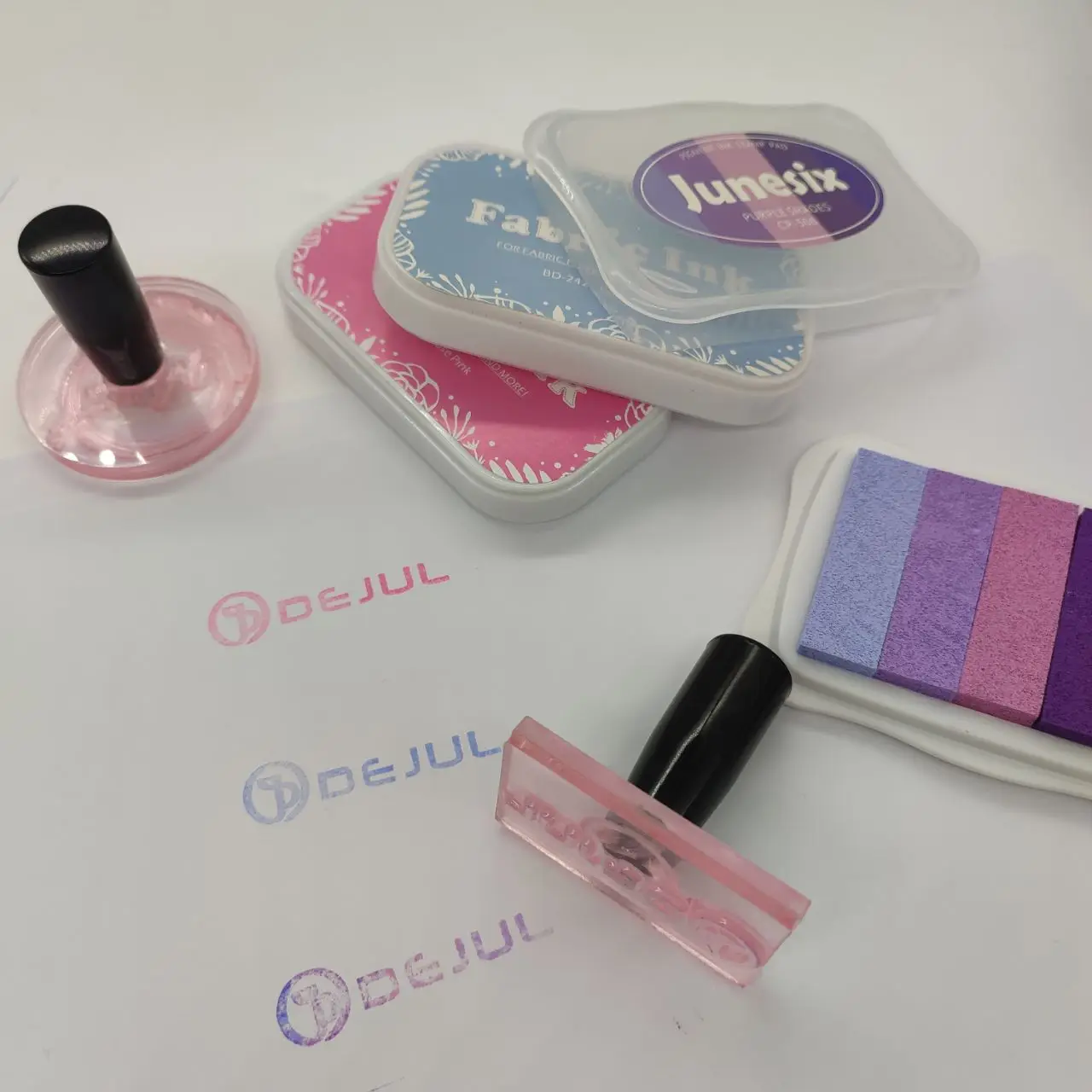 Custom Polymer Resin Clear Stamps Rubberr Seal Maker for Letter Card Making ,Happy Birthday,Thank You,Miss You.