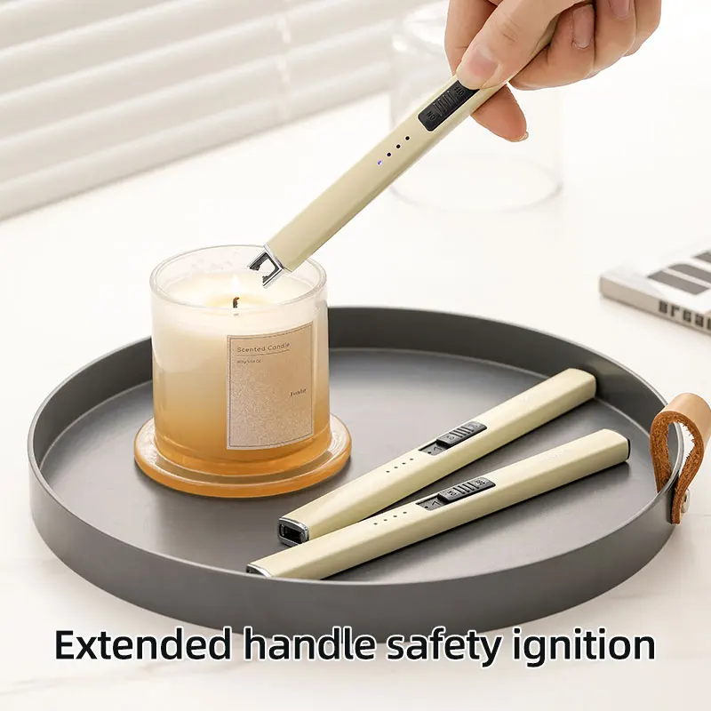 New Electric Lighter Usb Rechargeable Electric Cigarette Igniter Laser Lighter for Candles