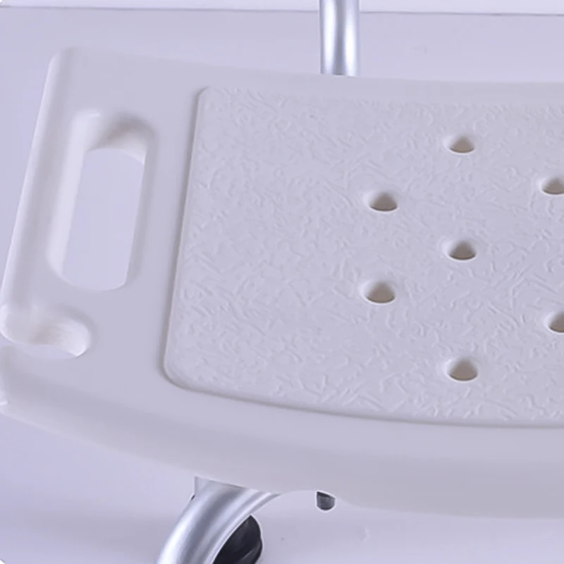 Aluminum Medical Shower Seat Chair Bench Folding Bath Stool for Adjustable Pregnant Women Special Bath Chair