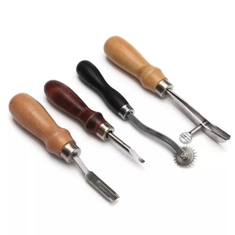 18PCS DIY Handmade Tool Set Working Leather Tools Leathercraft