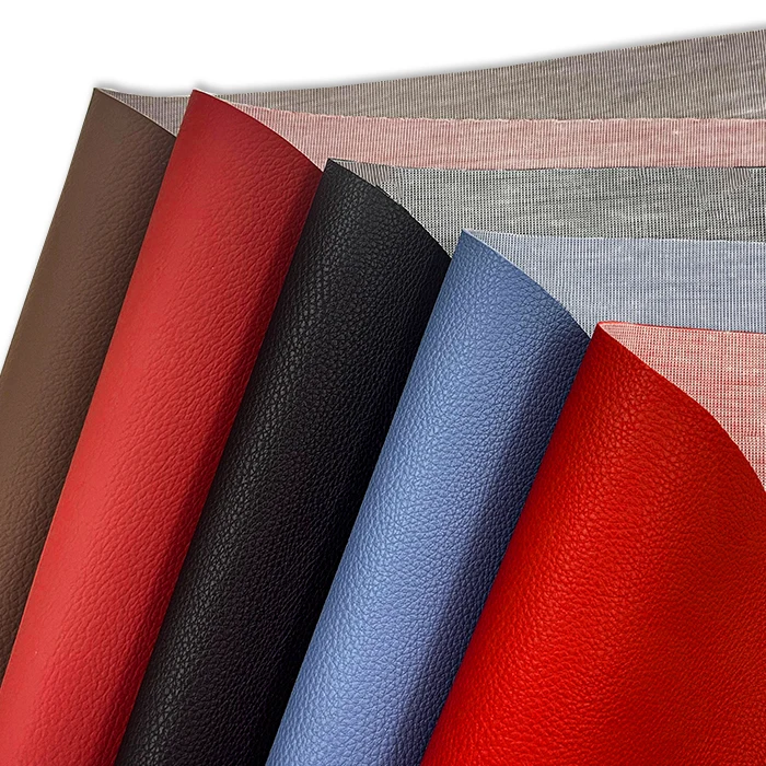 Automotive Vinyl Upholstery PVC Synthetic Leather For Car Seat