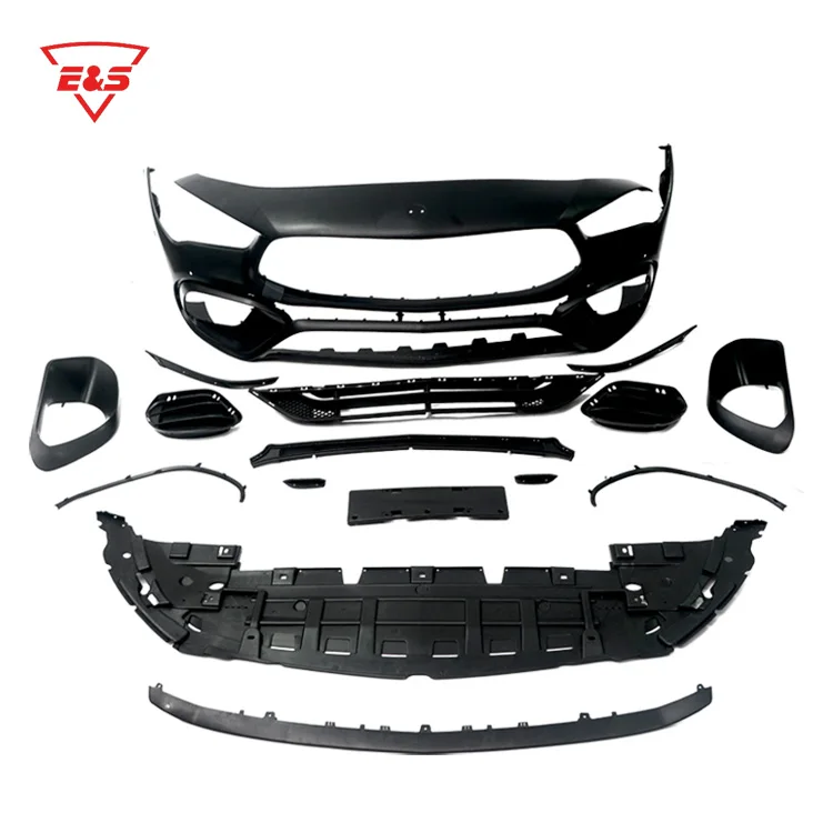 Hot Sell Car Upgrade Body Kit For Cla45 W118 For Mercedes-Benz A Class Body kit With Front Rear Bumper Side Skirts C
