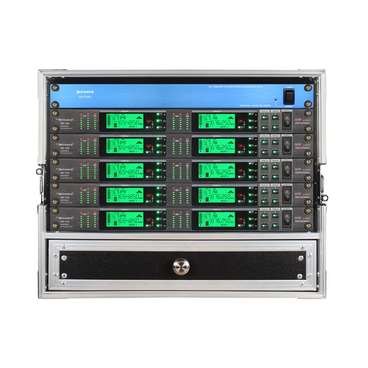 Профессиональная Портативная Беспроводная микрофонная система Enping Fulinda uhf