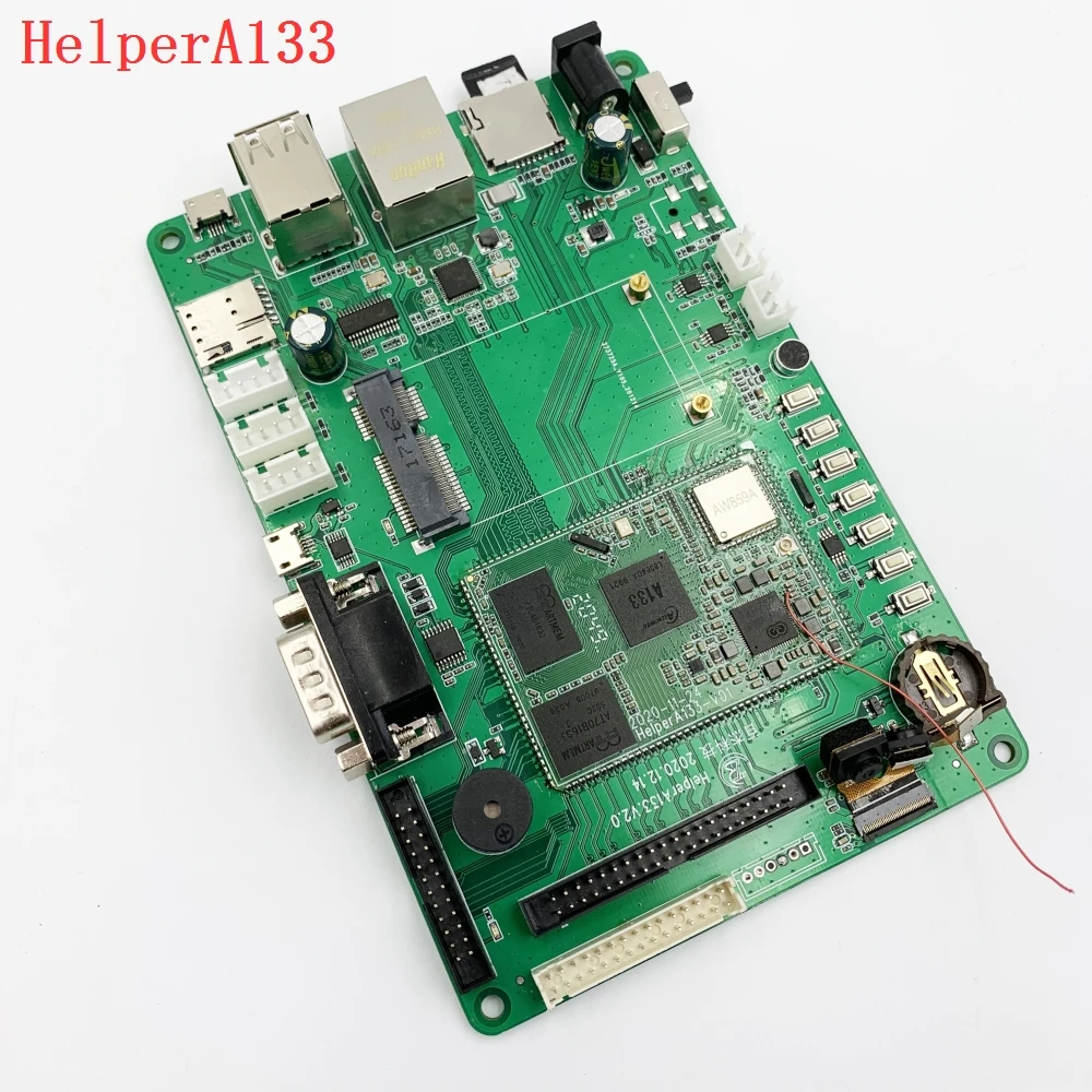 
HelperA133 development board allwinnerA133 4g ram android 10.0 linux ubuntu lvds lcd mipi rgb driver board controller board 