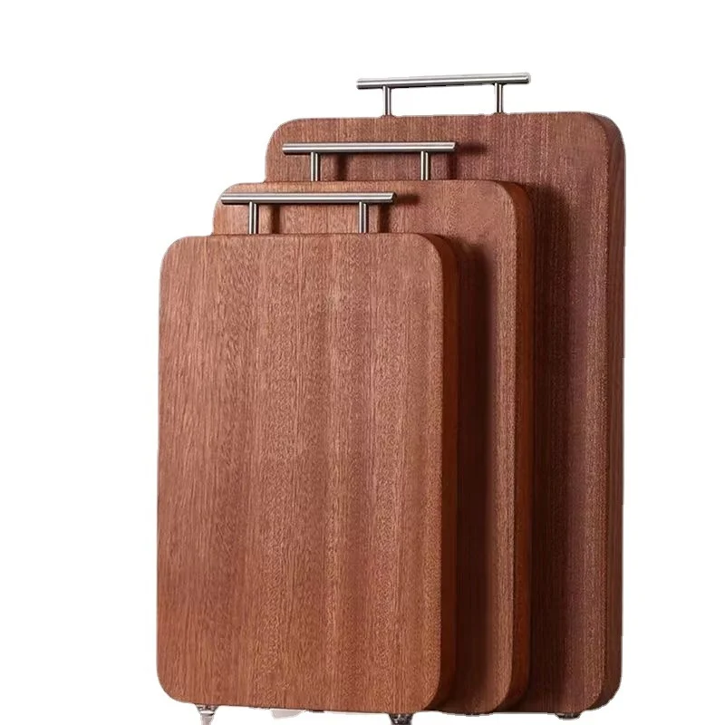 Extra large iron wood cutting board household cutting board solid wood cutting board
