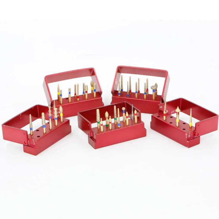 Стоматологические алмазные Буры для подготовки зубов, алмазный Бур в комплекте