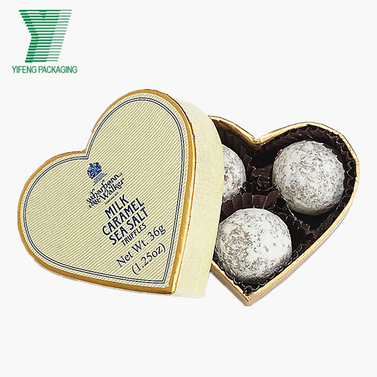 Valentines Gift Kraft Paper Divider Insert sweets Cookie Packing heart shape Chocolate Box With Cushion Pads