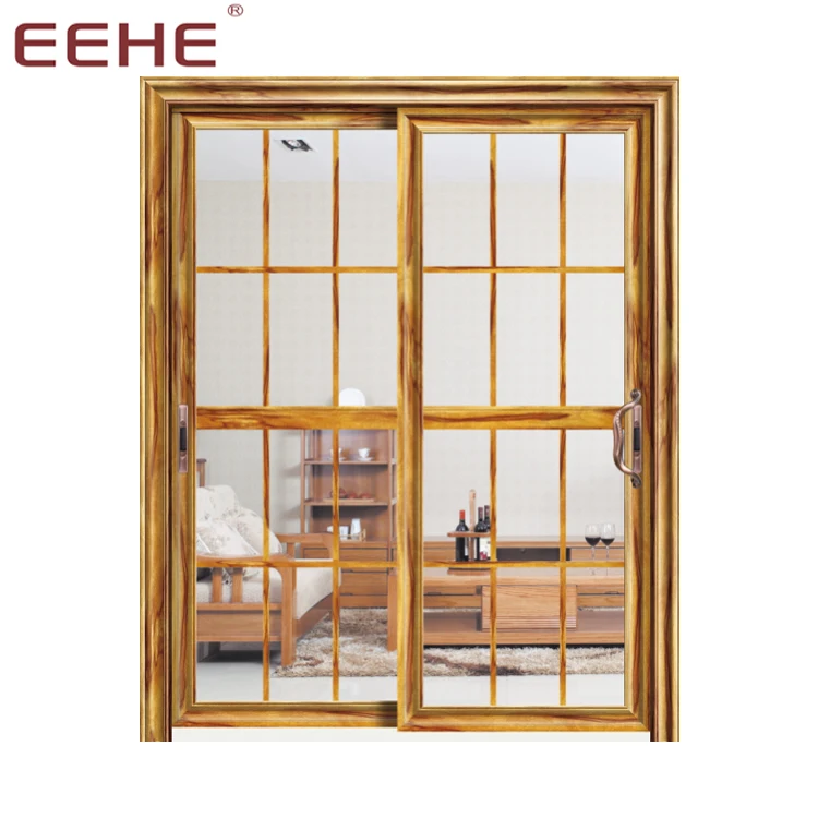 
Aluminium Glass Sliding Window Design Powder Coated Windows And Doors With grills 