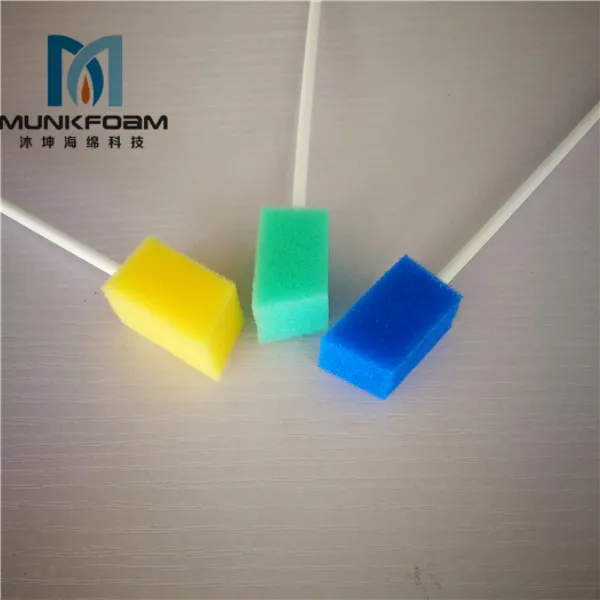 Disposable oral cleaning swab, oral deep cleaning sponge stick, Household cleaning sponge swab