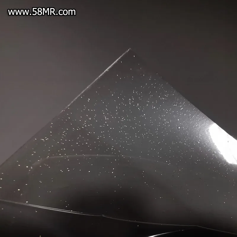 magic star texture  PVC photo picture waterproof transparent plastic cold lamination film roll sheet for photo file