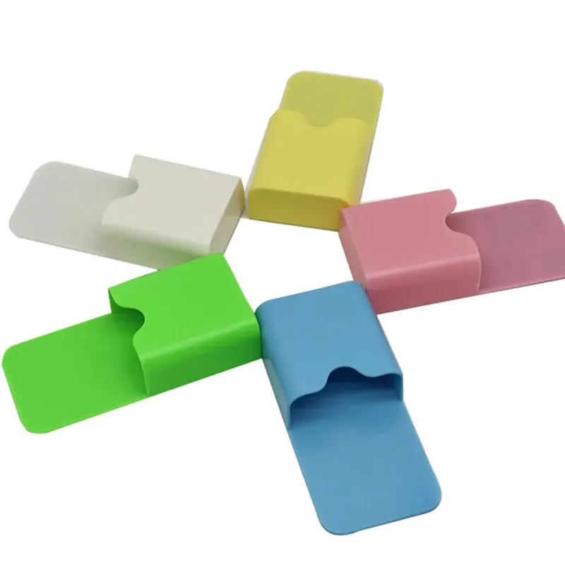 2025 Hot Selling Self-Adhesive Magnetic Pen Holder for Office and School Supplies Mount Plastic
