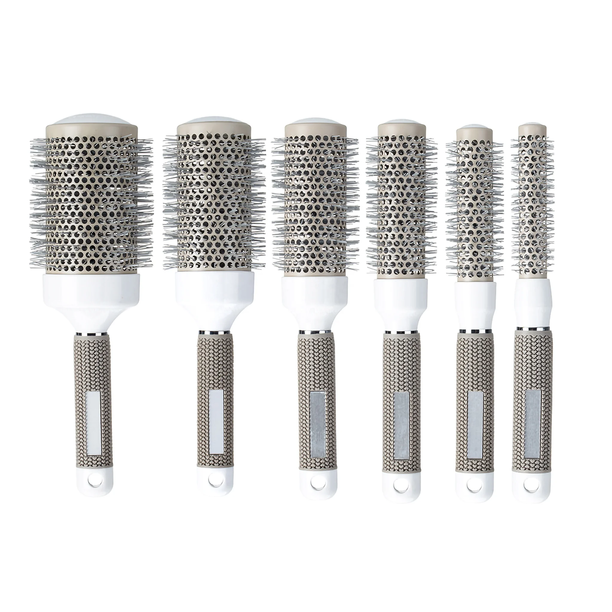 Professional Extra-Long Round Hair Brushes Ceramic Nano Technology Curling Hair Brush