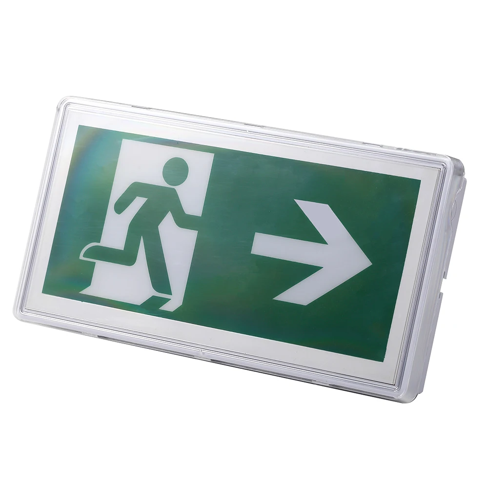 IP65 Waterproof Rechargeable LED Emergency Light Exit Sign