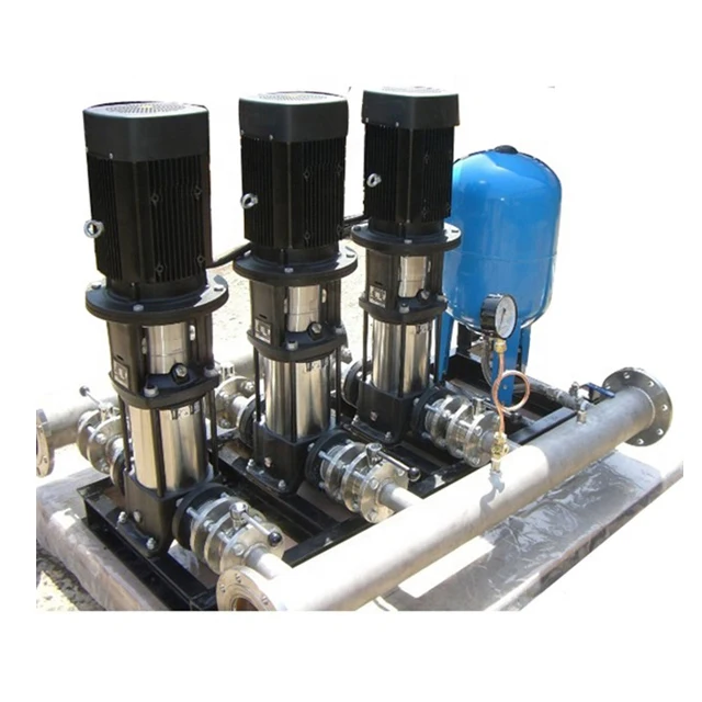 100m head high pressure hotel high building use multistage constant pressure vertical water booster pump