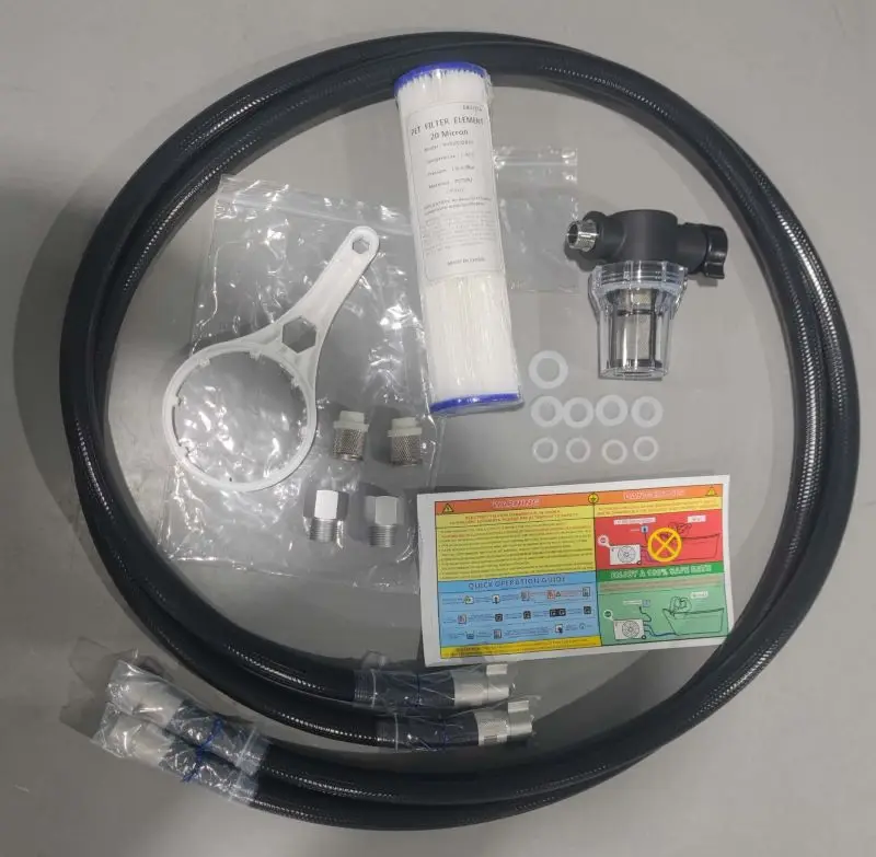 Sauna Rooms Athletes Recovery  Monoblock Refrigeration Unit Cooled Plunge 1/2Hp With Filter