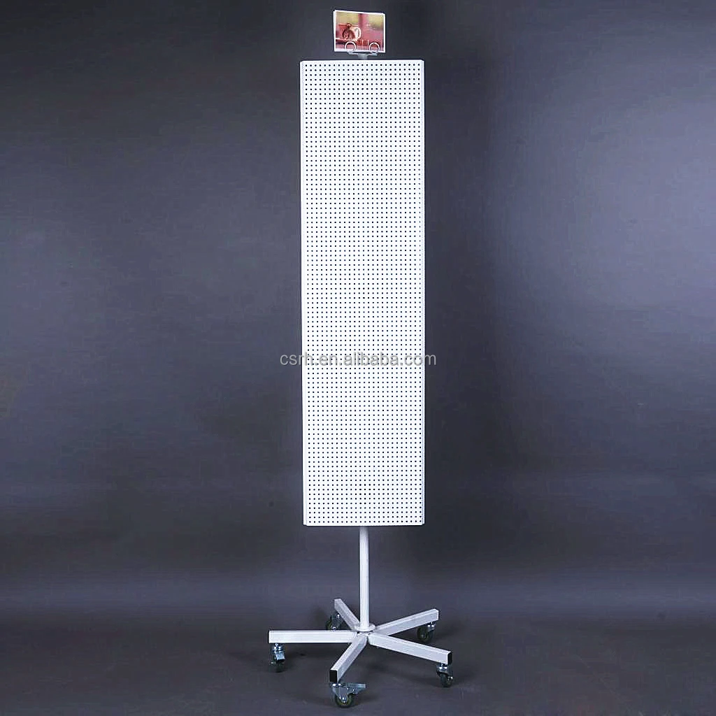 RH-DR09 Pegboard rotating display rack