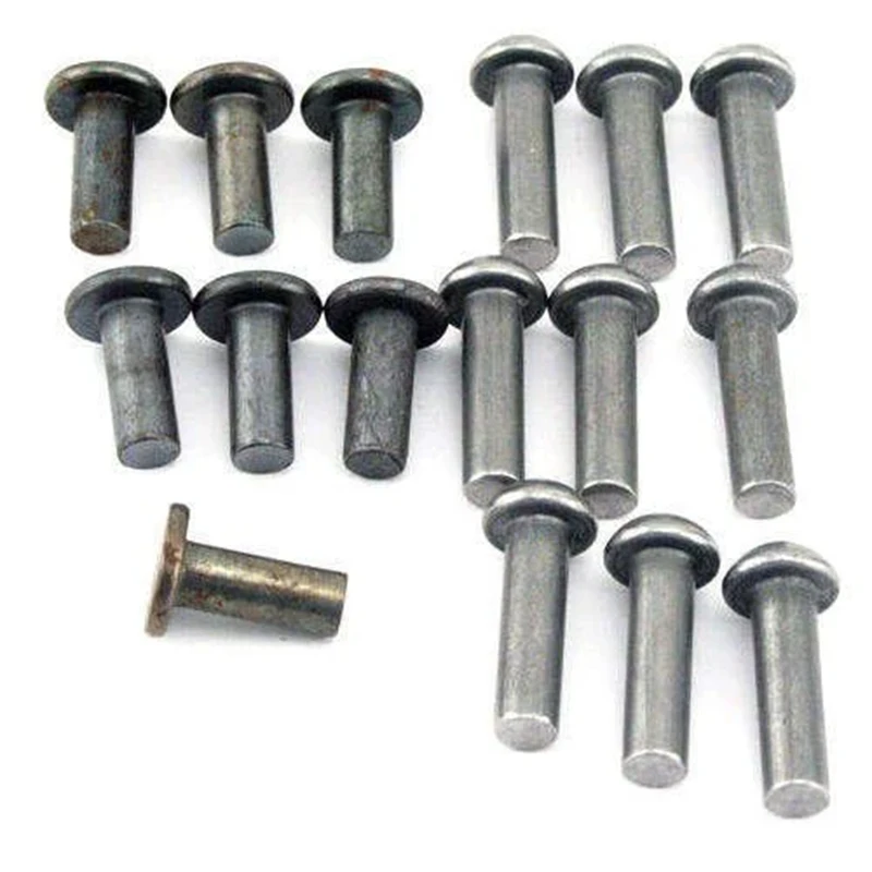 China Supplier Stainless Steel Blind Rivet Flat Head Semi-tubular Rivet