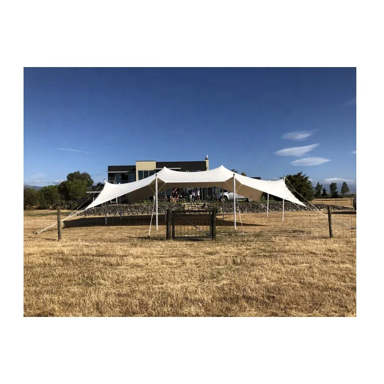 Large 100-Seat Elastic Marquee Stretch Wedding Party Tents for Trade Shows