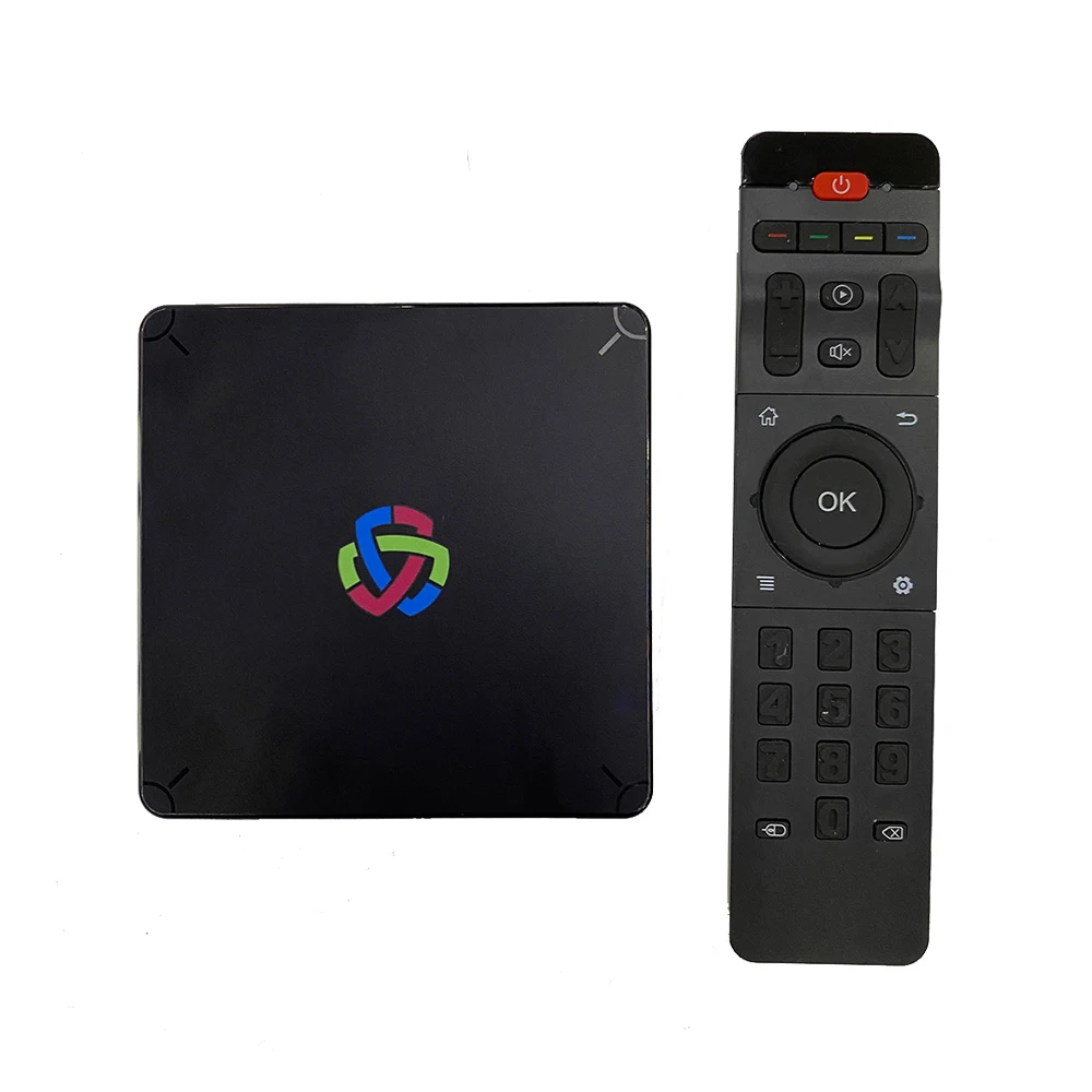 customize display UI amlogic android tv box 8gb ram 2022 set up box 8g 128 gb android tv box thailand with heat management