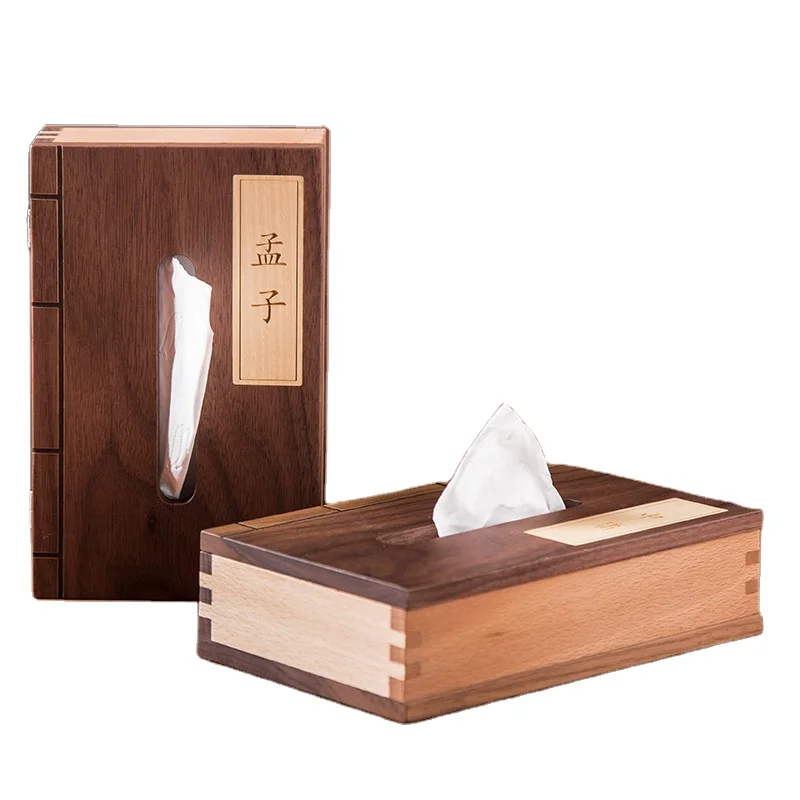 Wood craft wood products paper towel box wood box customization manufacturer wholesale customization production wholesale