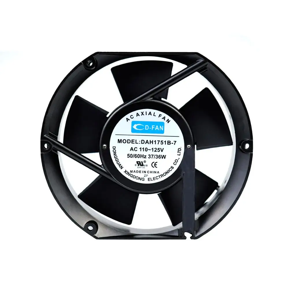172*150*51 mm axial brushless fan 115/220v 50/60Hz cooling fan 172mm AC industrial fan