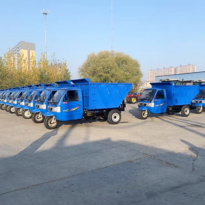 New design Tricycle 3 Wheel  Garbage Dumper  cargo carrier hot sale