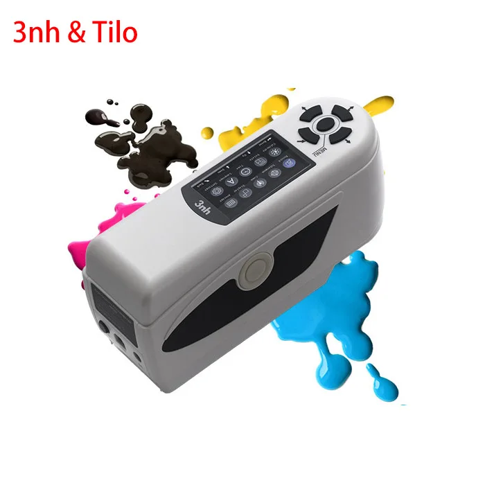 Цветной Автомобильный колориметр NH310 для проверки цвета хлопка текстиля измеритель разницы в