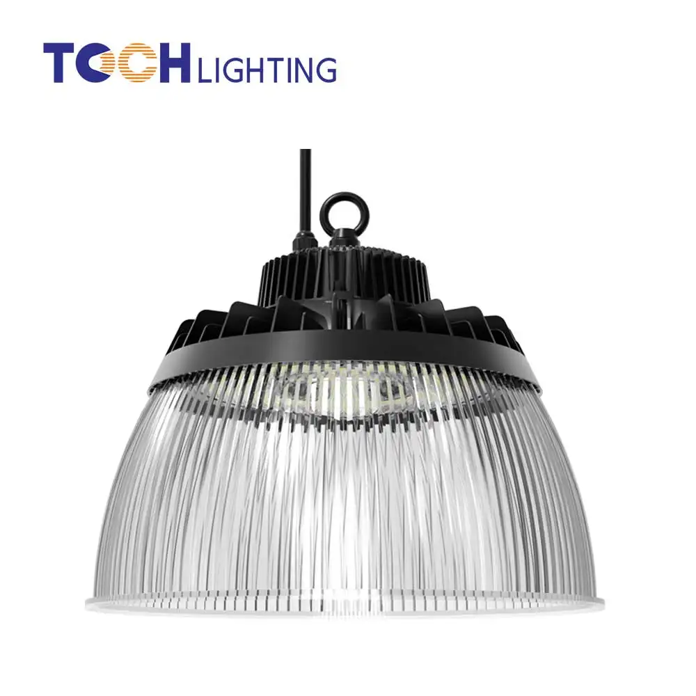 Competitive LED high bay light 150W 200W high bay LED light UFO type with Pulggale motion sensor Tuya APP control