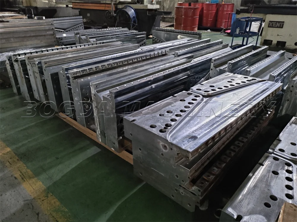 BOGDA PVC Foam Board PP PE Sheet T Die Customize Extrusion Mould Extruder Mold