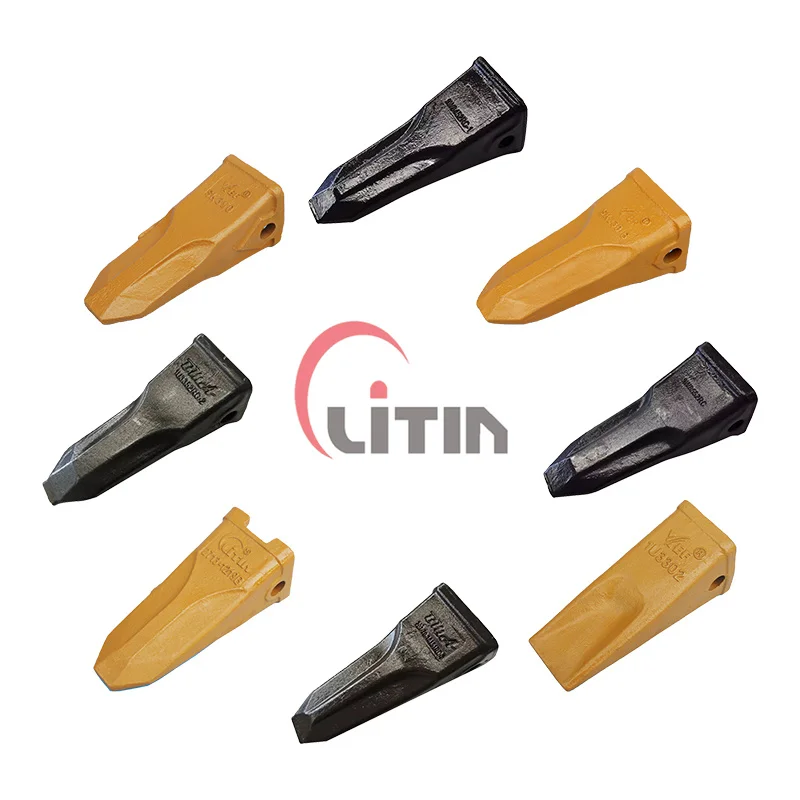 LITIAN Excavator Bucket Teeth Types Tips And Adapters Digging Tooth Point Forged Bucket Tooth
