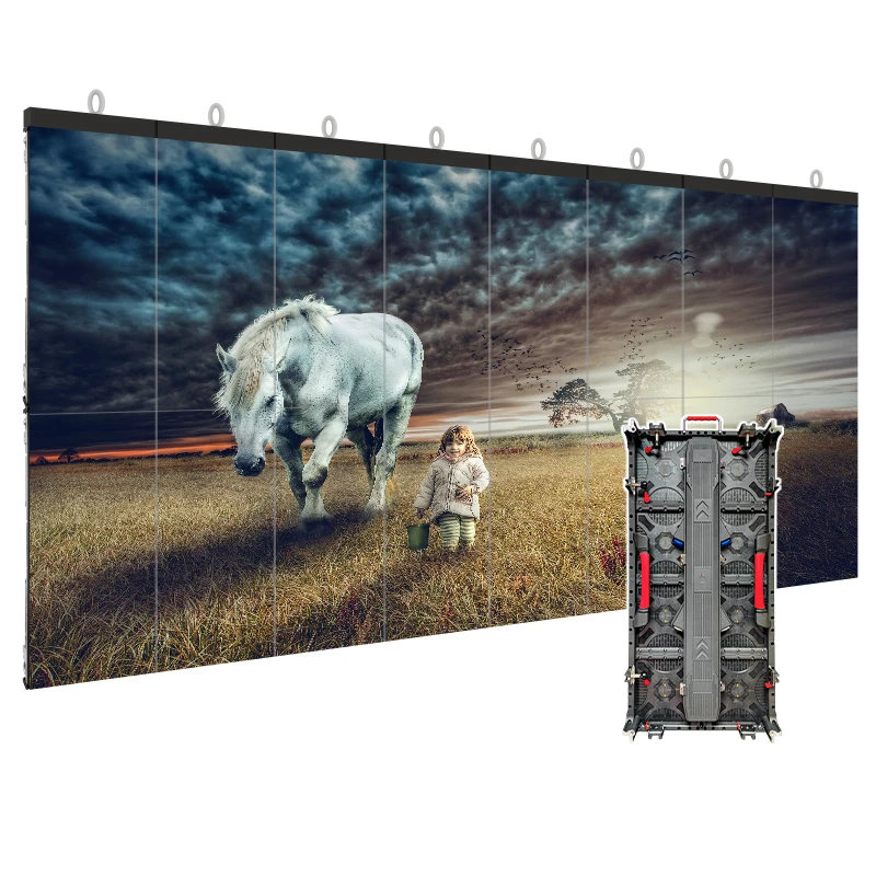 outdoor 3d advertising flexible led flex display screen 3.91 film panel video wall indoor 4k tv