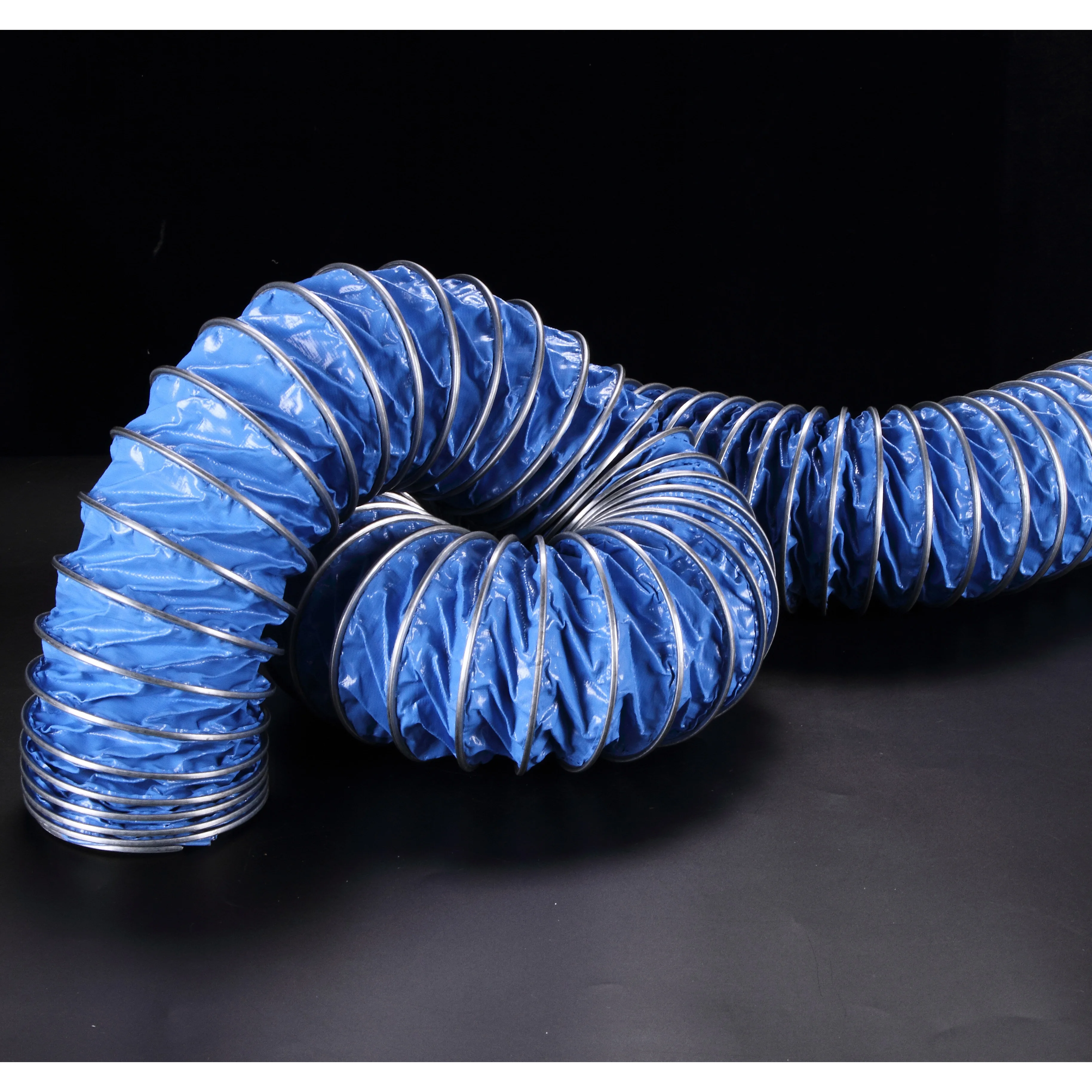 Exhaust emission flexible ventilation duct fabric manufacture wholesale