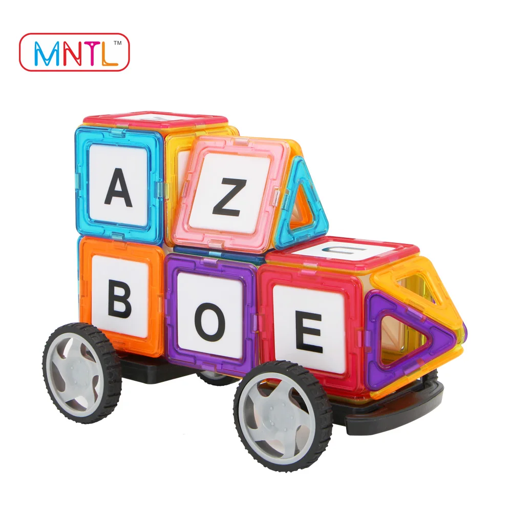 A8110 MNTL-66 штук 2017 Лидер продаж Магнитная Building Block 3 лет дети 3D Строительные блоки игрушки