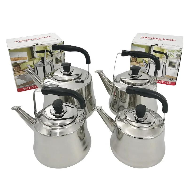 201 stainless steel whistling kettle convenient tea water kettle wholesale price