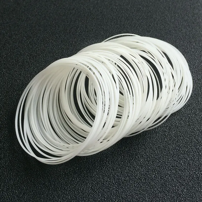 Watch gasket 30-40mm dia 0.85mm High 0.45mm thick Plastic Gasket for watches  front crystal  Wristwatch Parts