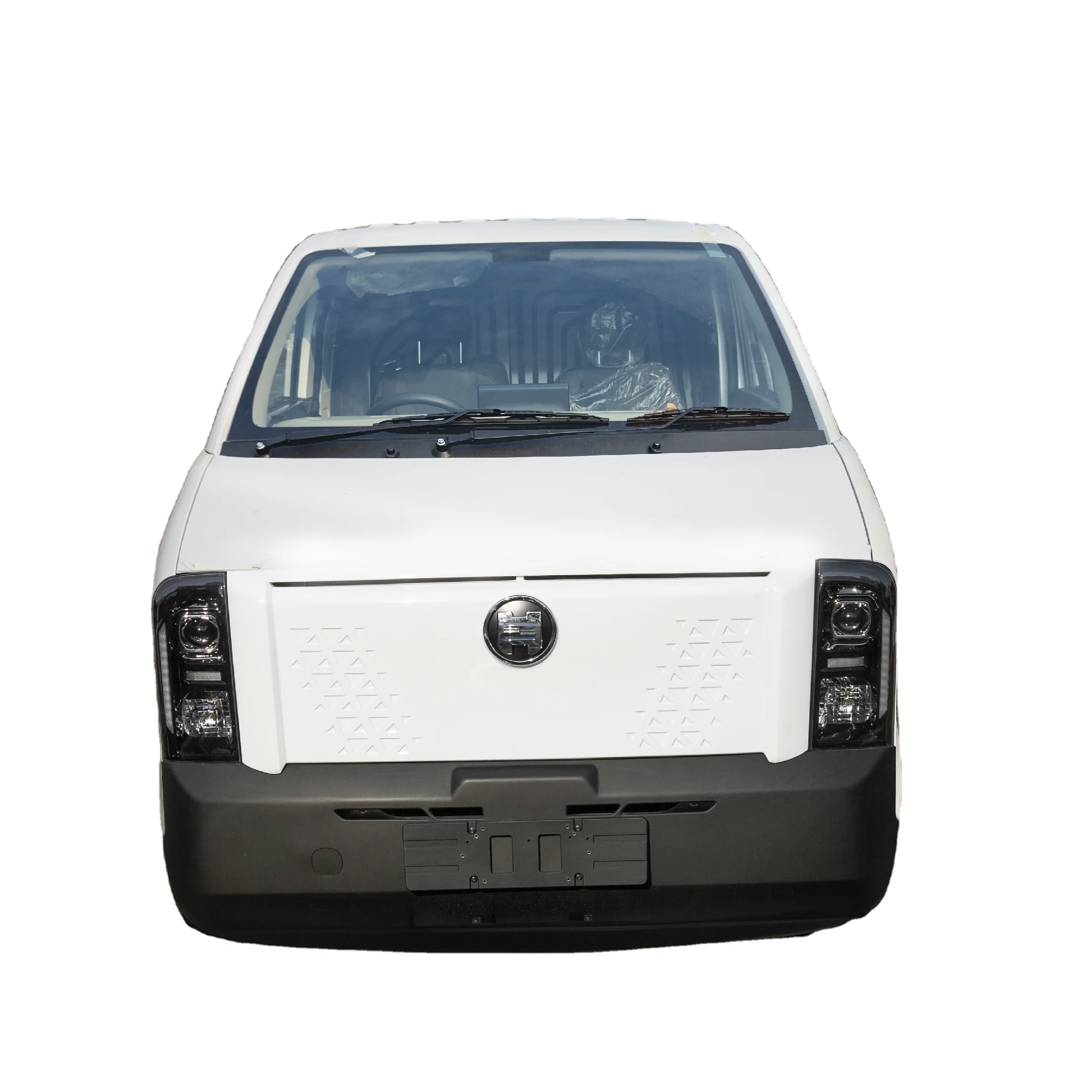 New BEV Electric Commercial Van Truck with 4x2 Left Steering Hidden B-pillar Mini Level ECV Logistic Van Hatchback