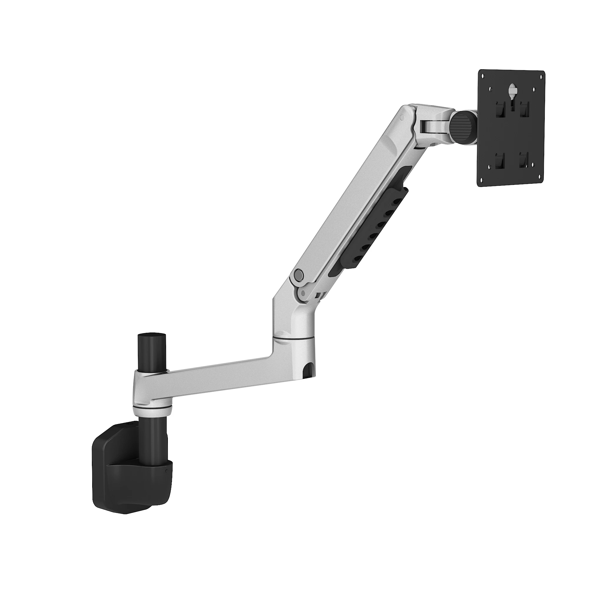 Gas spring Aluminum free adjustable LCD TV LED single wall mount monitor arm stand