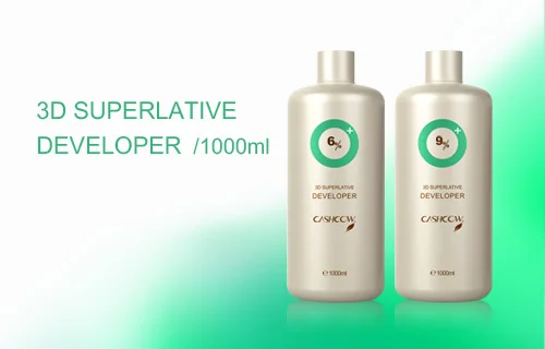 Professional salon Hair color peroxide cream with mild formula for hair developer 1000ml