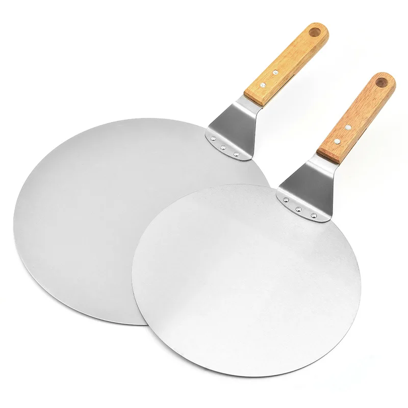 Custom 10/12/14/16 inch Wooden Pizza Peel Paddle Wooden Pizza Peel Paddle and Cutting Board with Handle