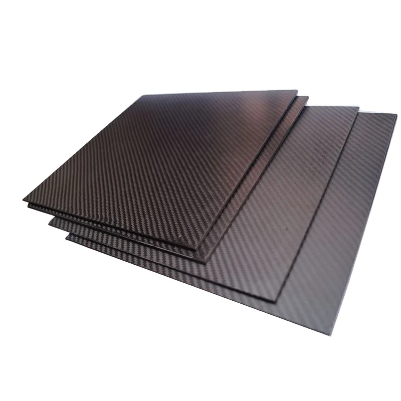 High Quality 3k Carbon Fiber Sheets Customized Size for FPV  Drone Kits