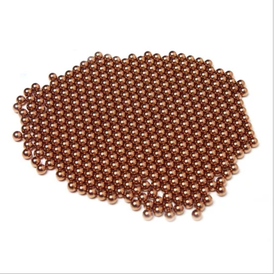 high precision solid round pure Copper Bearing ball
