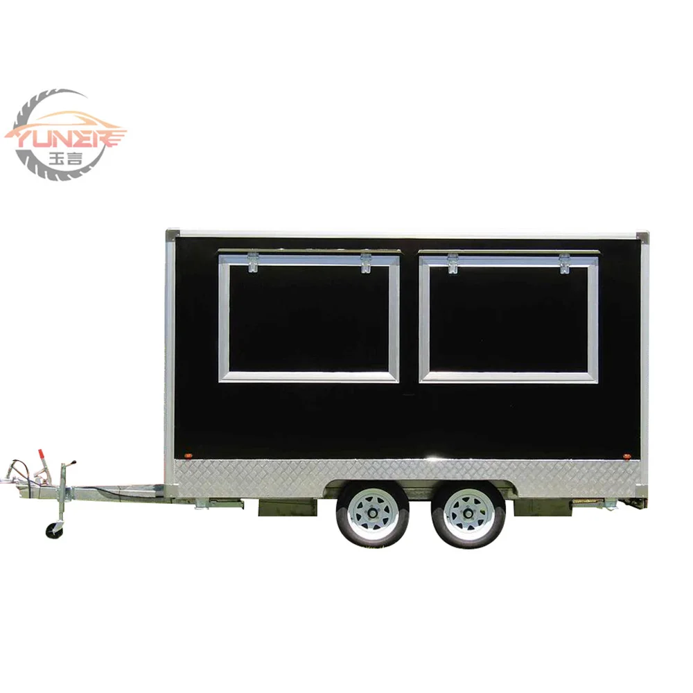 
Hot Sale High Quality Multifunctional FRP Square Food Truck Pizza Oven for Coffee 