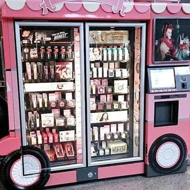 Mini vending machine for cigarettes cosmetics vending machine cosmetic vending machine touch screen