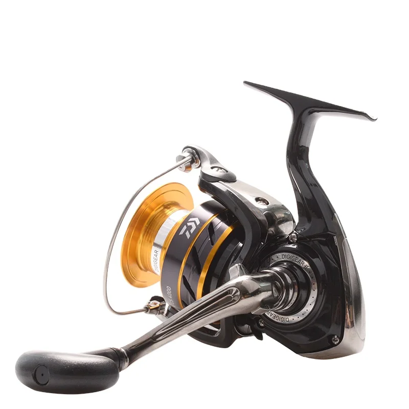 DAIWA 2021 MISSION CS 2000-4000 3+1BB Gear Ratio 5.3:1 Max Drag 2-6kg Saltwater Spinning Reels Fishing Wheels
