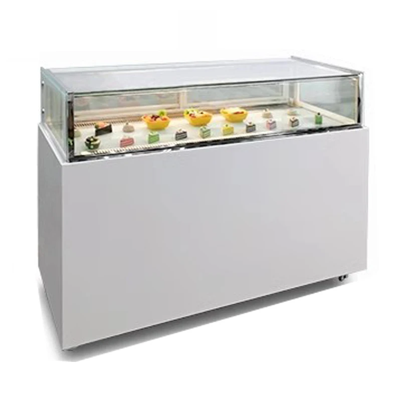 Super Market Fridge Cake Display Refrigerator Showcase Used Display Cooler Cake Showcase Refrigeration
