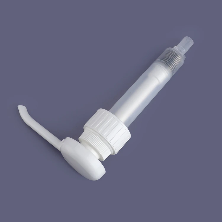 Big Ribbed PP Plastic Food Dispenser Pump Drinking Syrup Pump,Maple Syrup Dispenser Pump,Syrup Pump Food Grade