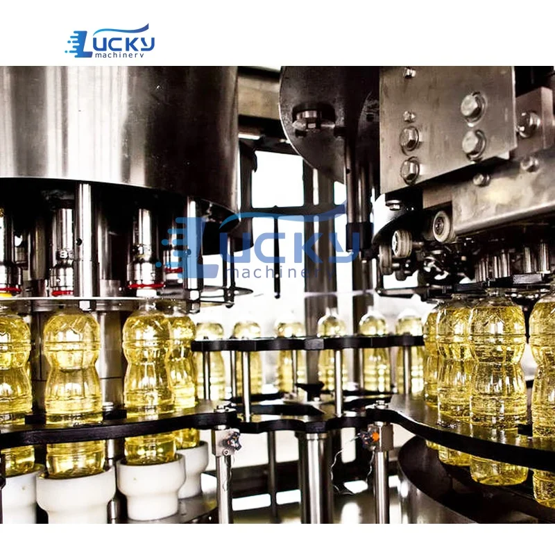 Edible olive oil bottle filling machine / cartridge oil filling machine