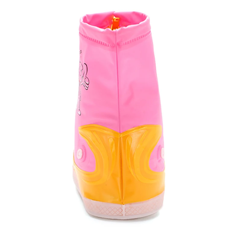 Fashion Manufacturer Outdoor Reusable Silicone Waterproof Plastic Protective  Rain Shoe Covers For Kids