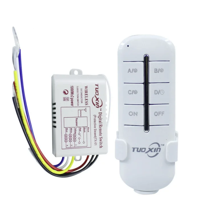 1way 2way 3way 4way 220V ON/OFF 433 МГц RF лампа беспроводной пульт дистанционного управления переключатель света плата
